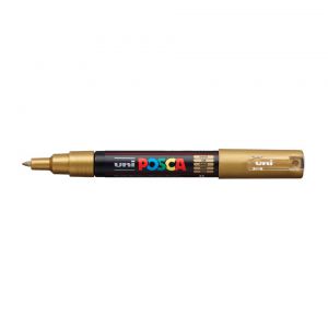 Marker Posca PC-1M, Złoty
